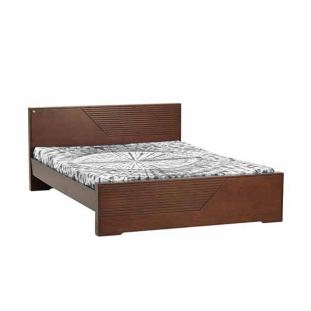 Malaysian Processed Wood Double Size Bed 5'*7'
