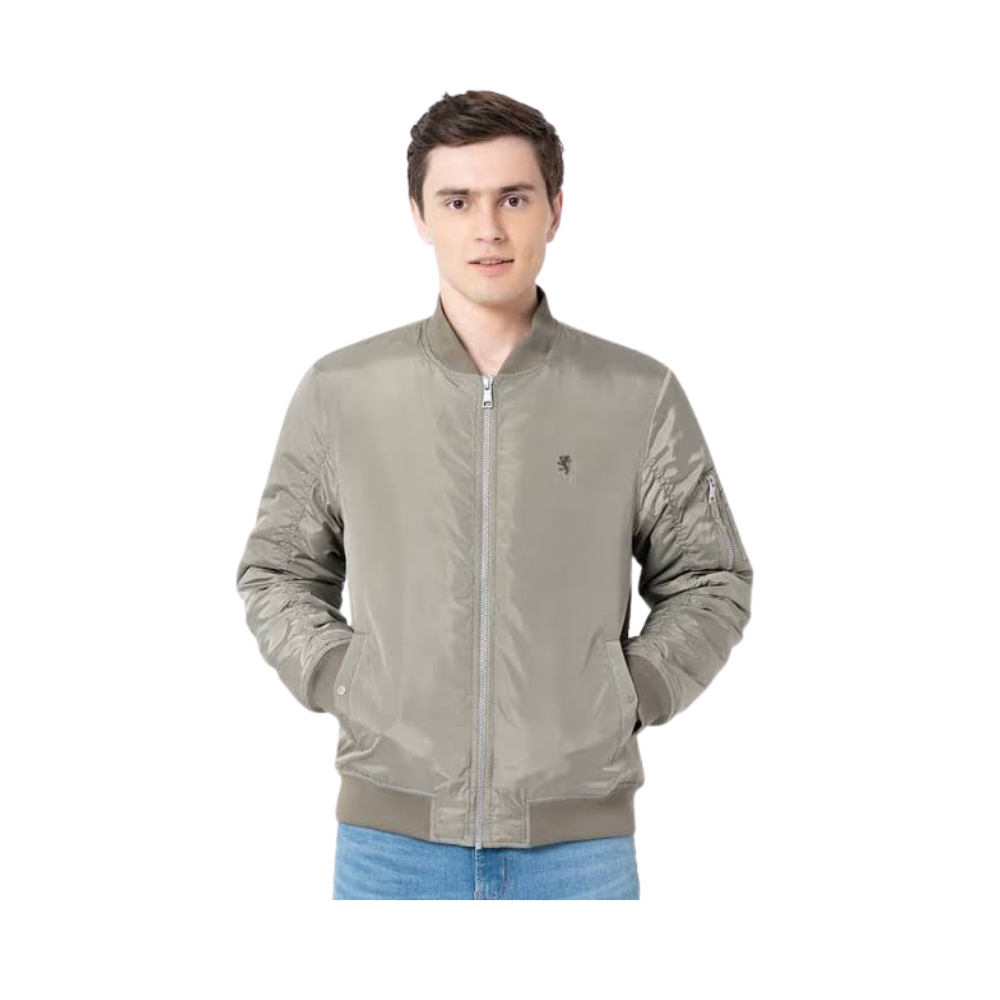 Red Tape Jacket for Men - Ash Grey