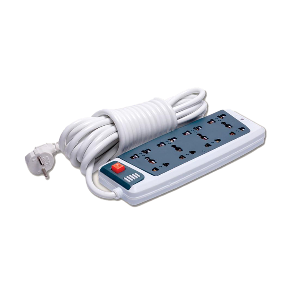 Maxline ML-2050 Extension Socket/Multiplug - 8 Port