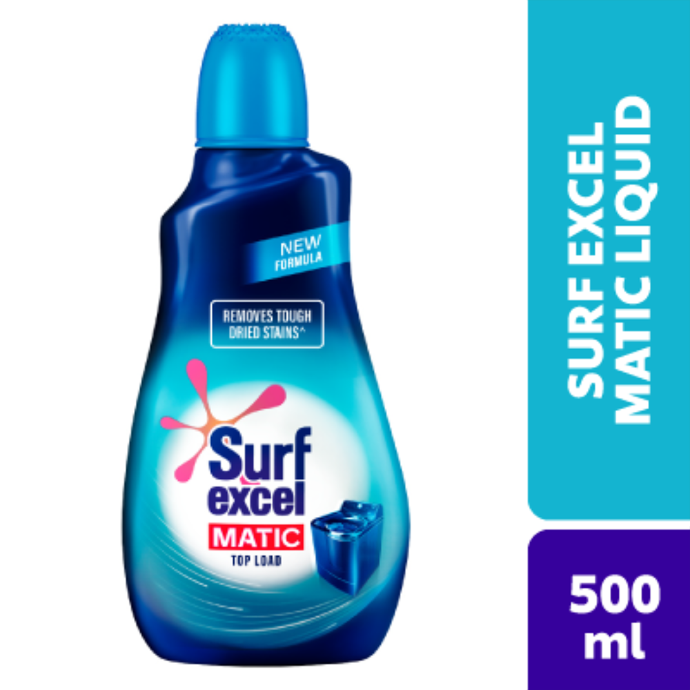 Surf Excel Matic Liquid Detergent Top Load - 500ml