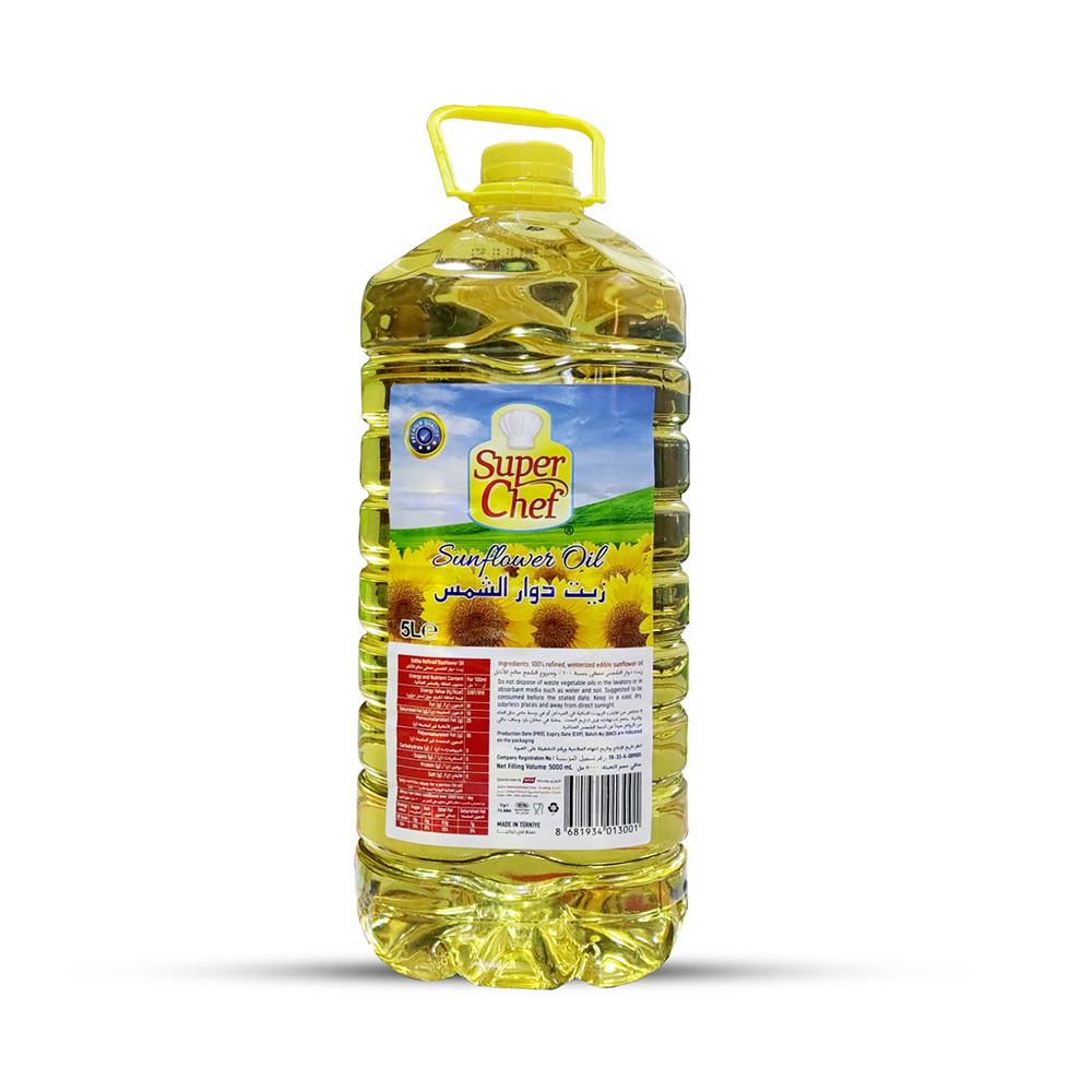SuperChef Sunflower Oil - 5 Liter