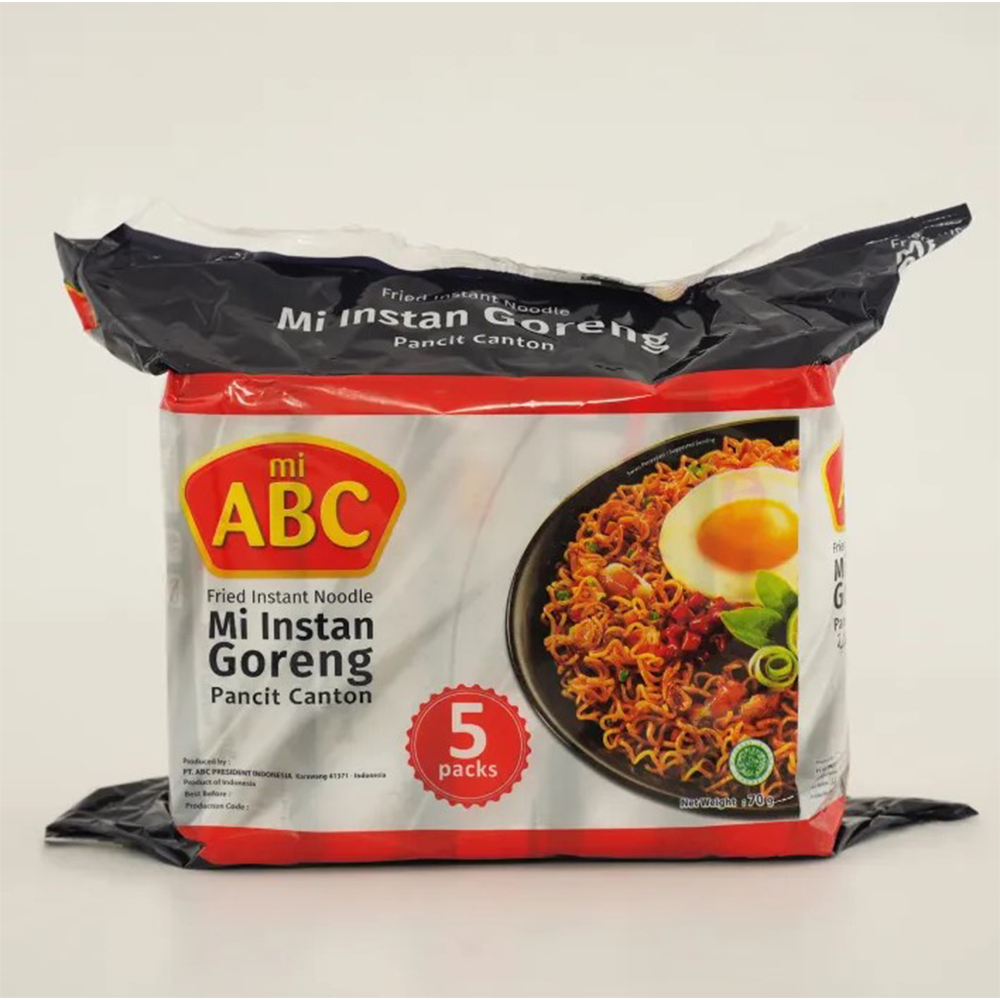 Mi ABC Fried Chicken Instant Noodles Goreng 5 Pack - 350gm