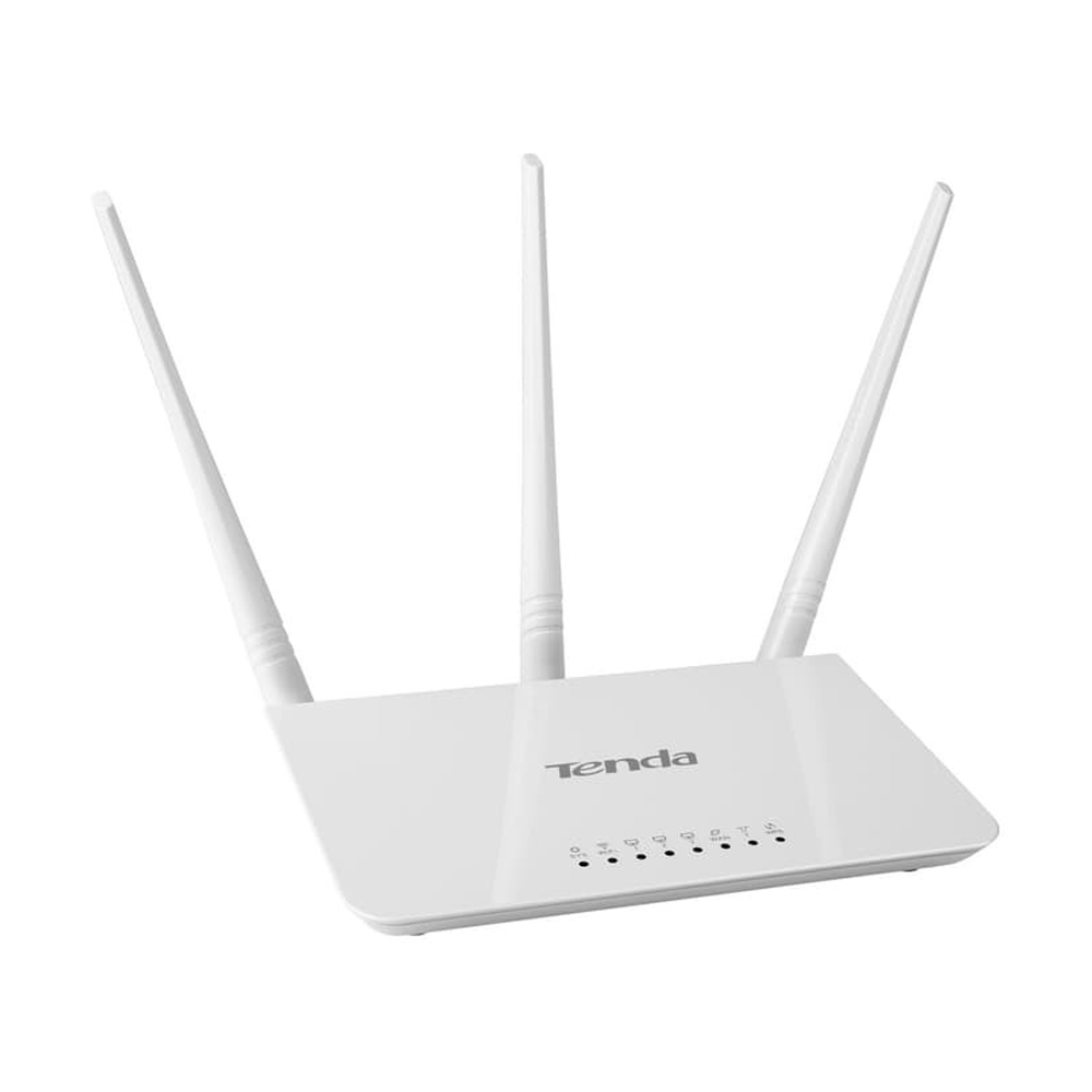 Tenda F3 wireless Fast Ethernet router White - FiberFrance