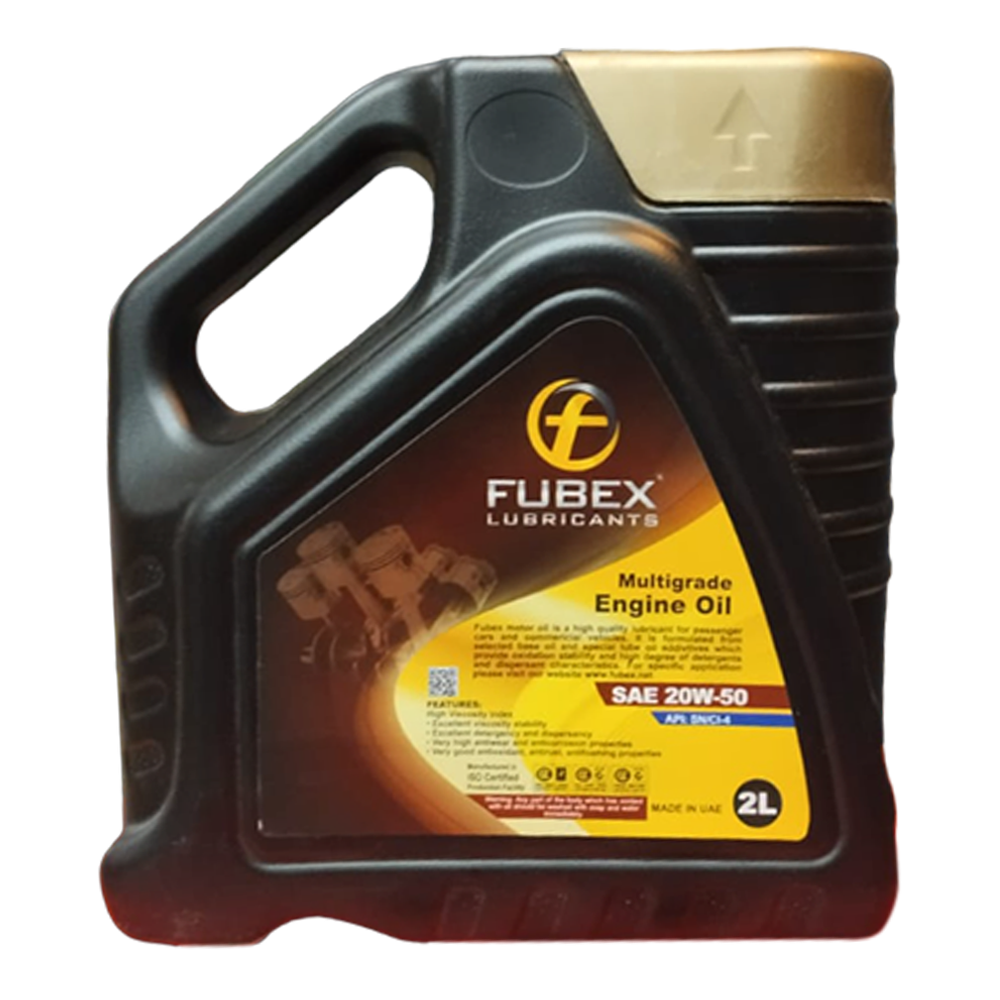 Fubex SAE 20W-50 Lubricants Multigrade Engine Oil - 2 Liter