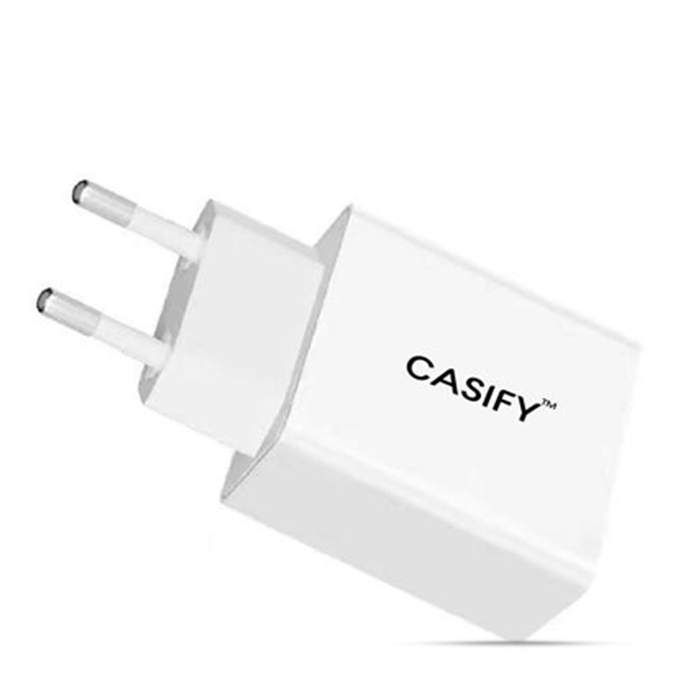 CASIFY QC02 3A Fast Mobile Charger Adapter - 18W - White