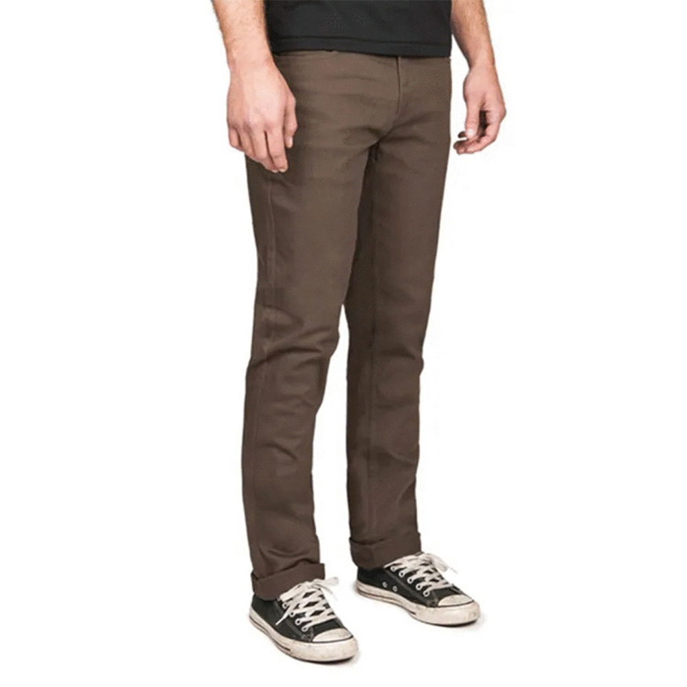 Cotton Chinos Gabardine Pant For Men - Coffee - PGS026