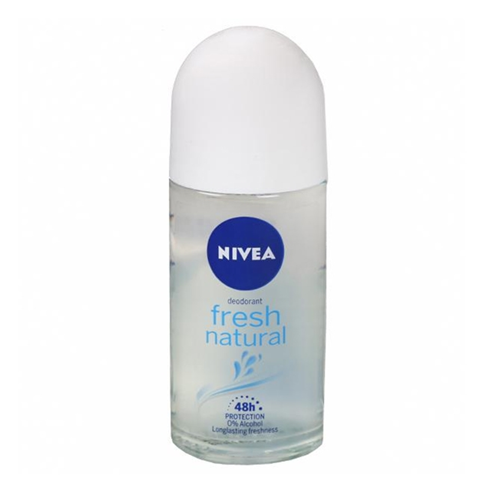 Nivea Fresh Natural Roll On Deodorant - 50ml