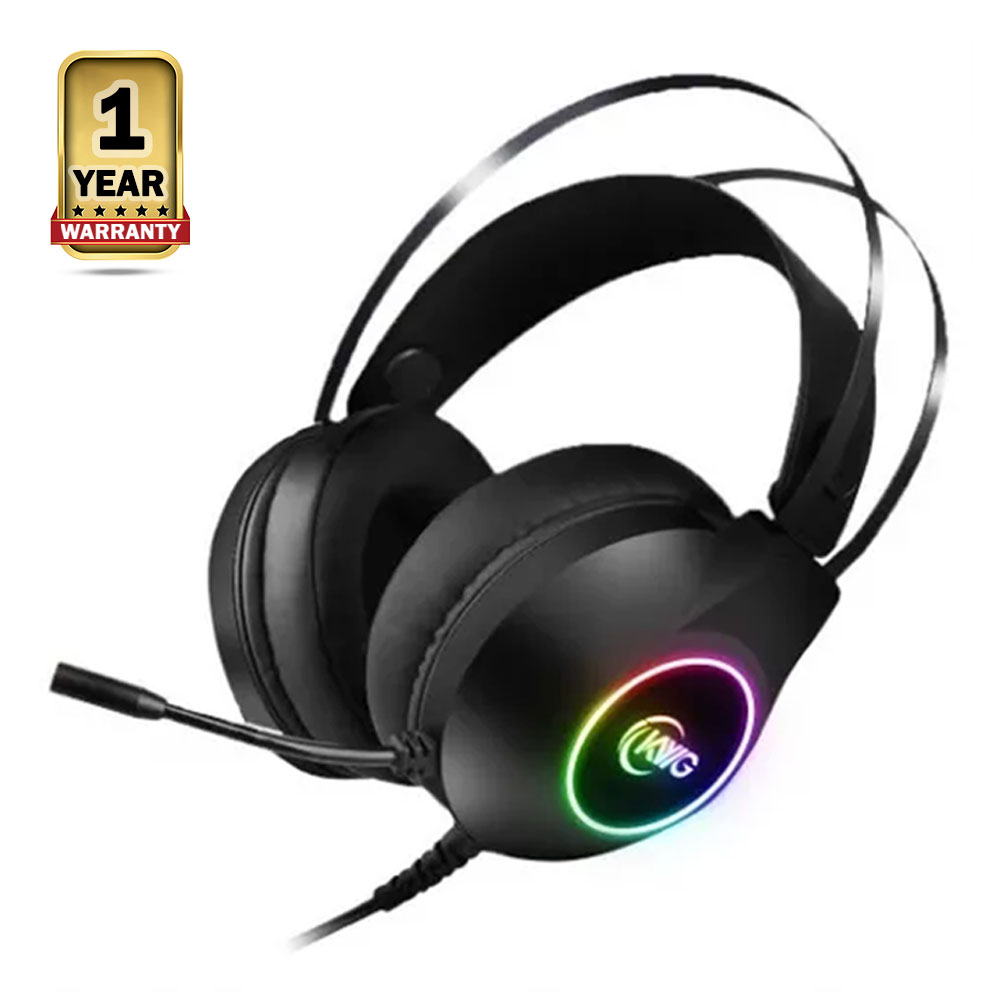 KWG Taurus M1 3.5mm RGB Stereo Gaming Headset - Black