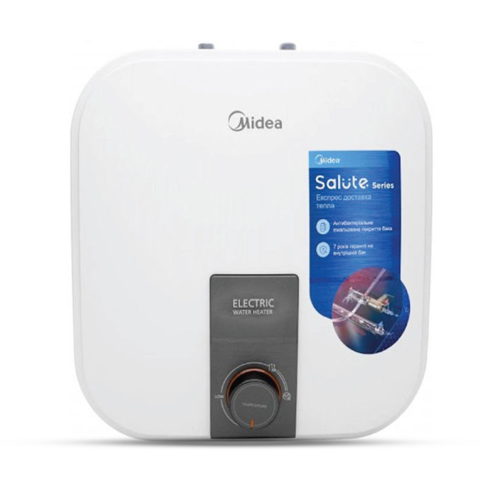 Midea D15 -15VI Water Geyser - 15 Liter - White