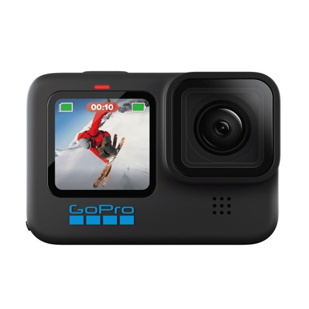 GoPro HERO10 - 23MP 5.3K Ultra HD Waterproof Touch Screen Action Camera - Black