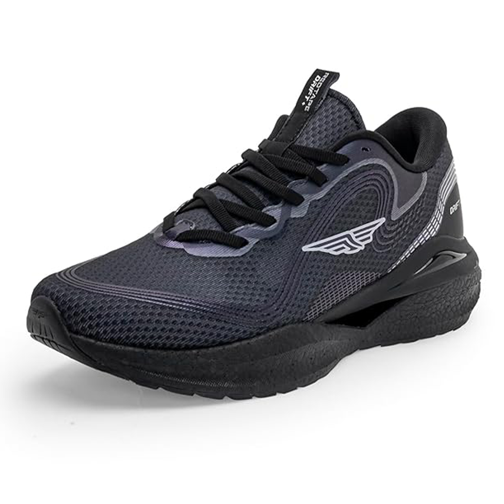 Red Tape Sports Walking Sports Shoes For Men - Black - EFH-706