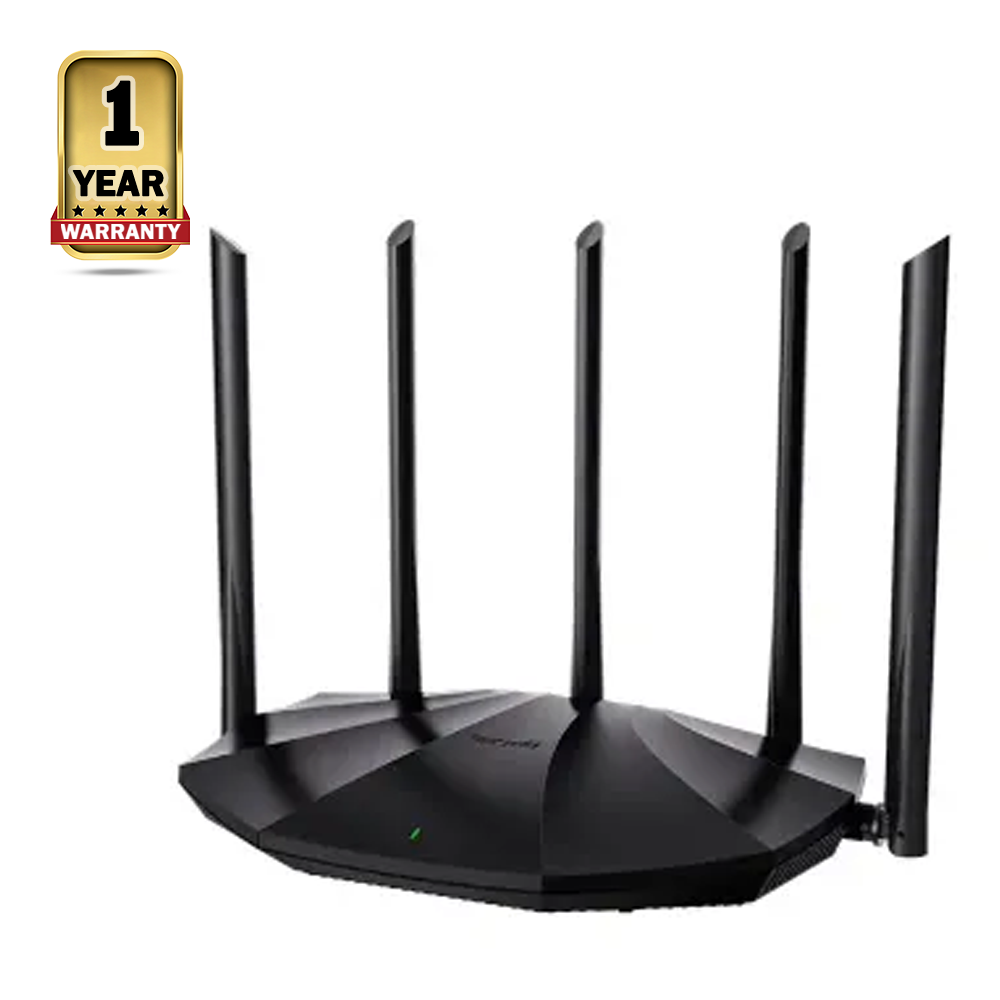 Tenda TX2 Pro Dual-Band Gigabit Wi-Fi 6 Router - Black