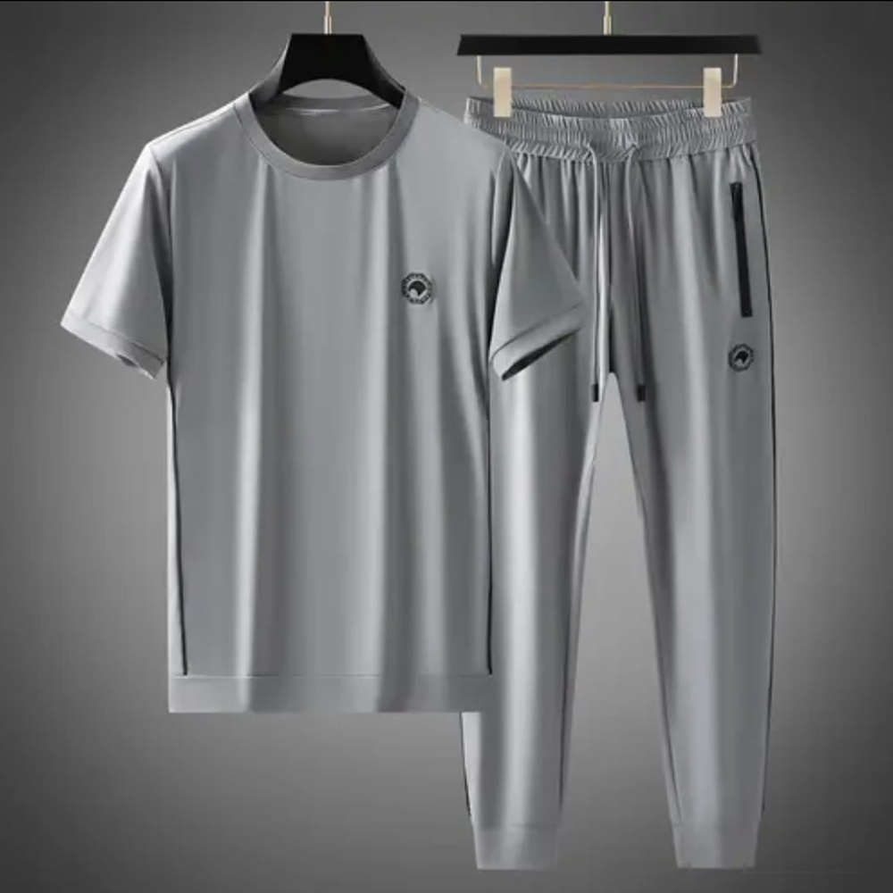 PP Jersey T-Shirt with Trouser Full Track Suit For Men -  TF-120