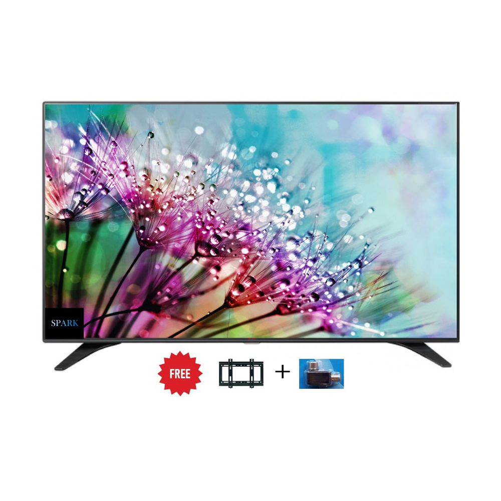 MME Smart Double Glass LED TV - 24 Inch