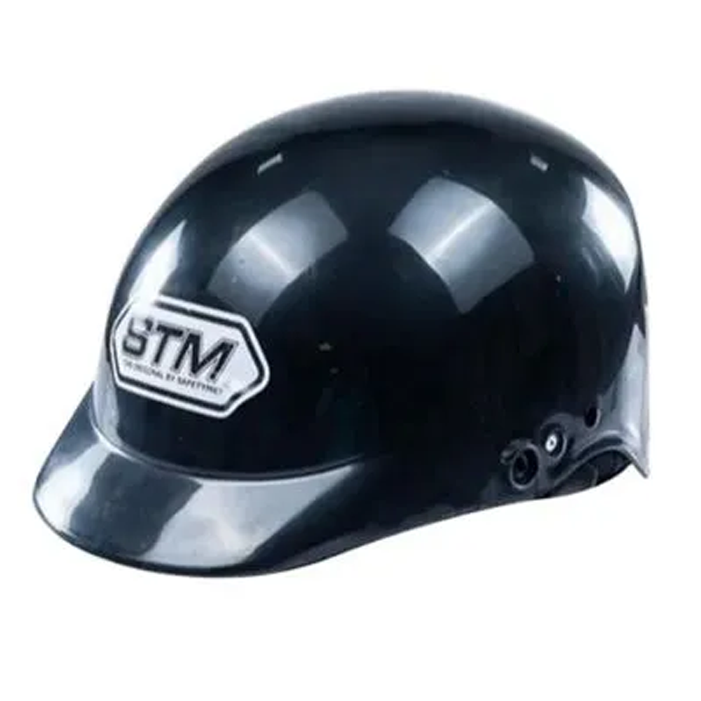 Fiber Cap Style Bike Helmet - Black