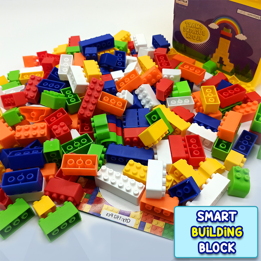 Play and Learn Educational Building Blocks For Kids - 192Pcs