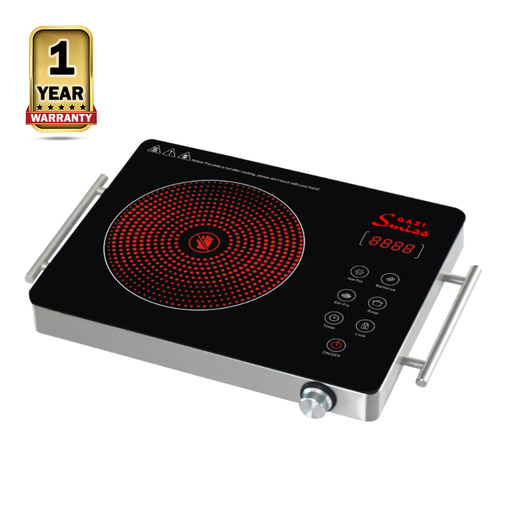 Gazi ALP-DT-225 Smiss Infrared Cooker - Black