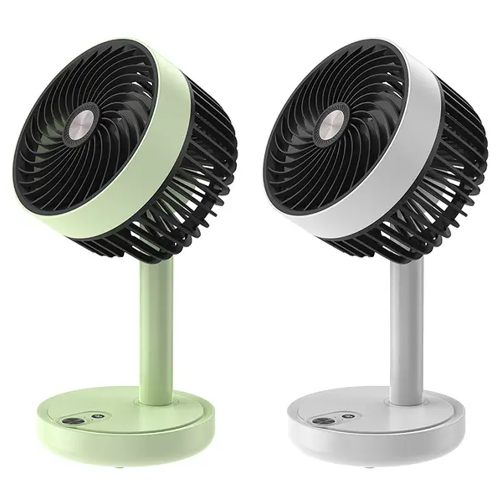 DP 7639 Rechargeable Portable USB Fan - Multicolor