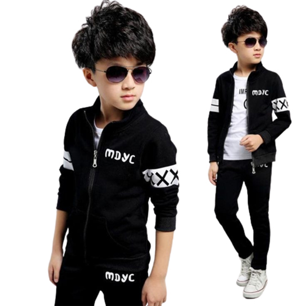 Cotton Winter Hoodie For Kids - Black - BH-10