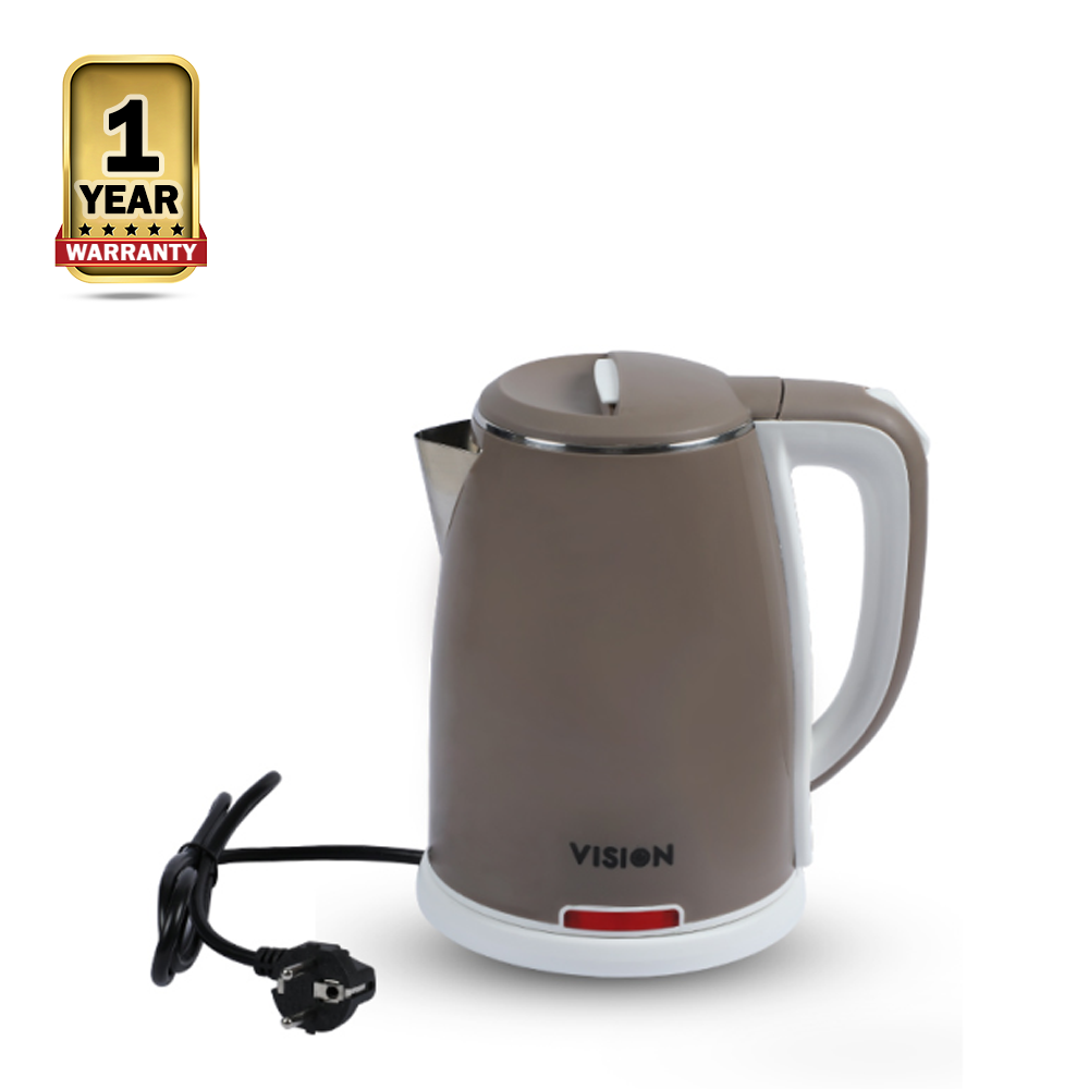 Vision VIS-EK-006 Electrical Kettle - 1.8 Liter - Gray 