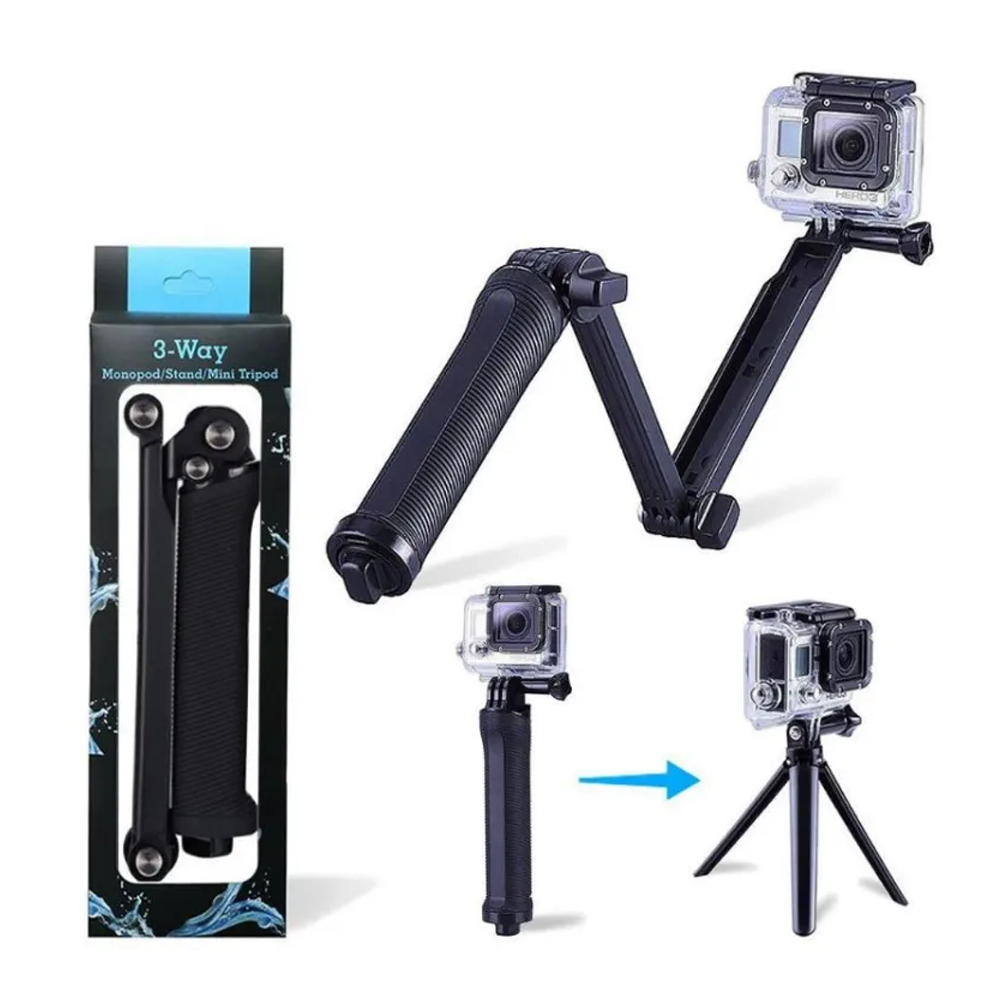3 Way Tripod For GoPro Hero