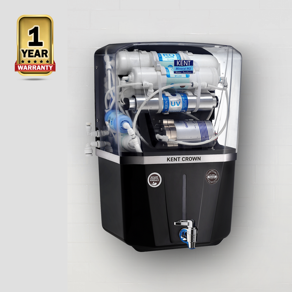 KENT Crown Plus B RO+UV+UF+TDS Water Purifier - Black