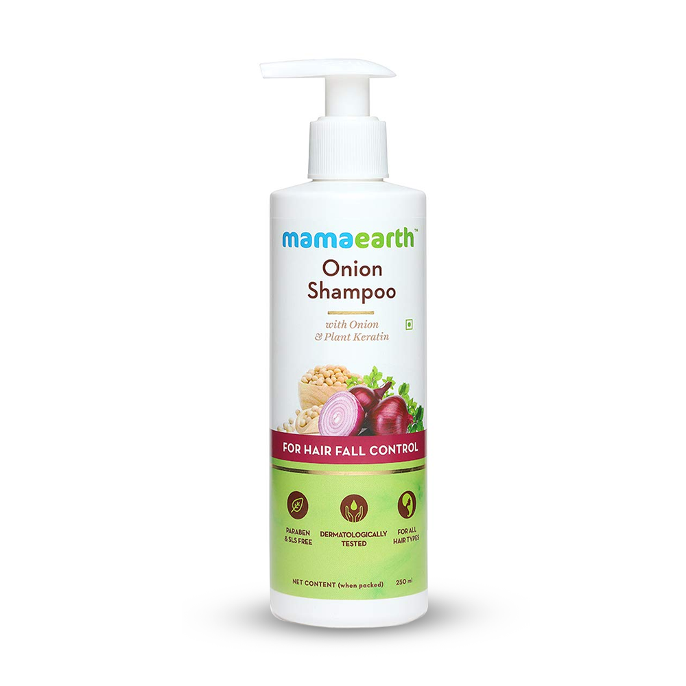Mamaearth Onion Hair Fall Control Shampoo - 250ml