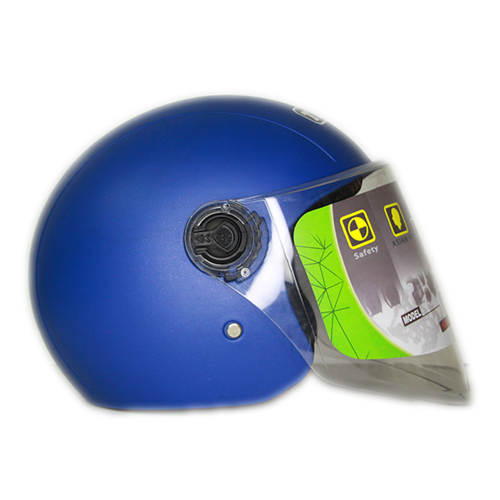 IBK T5 Half Face Helmet - Blue - APBD1036