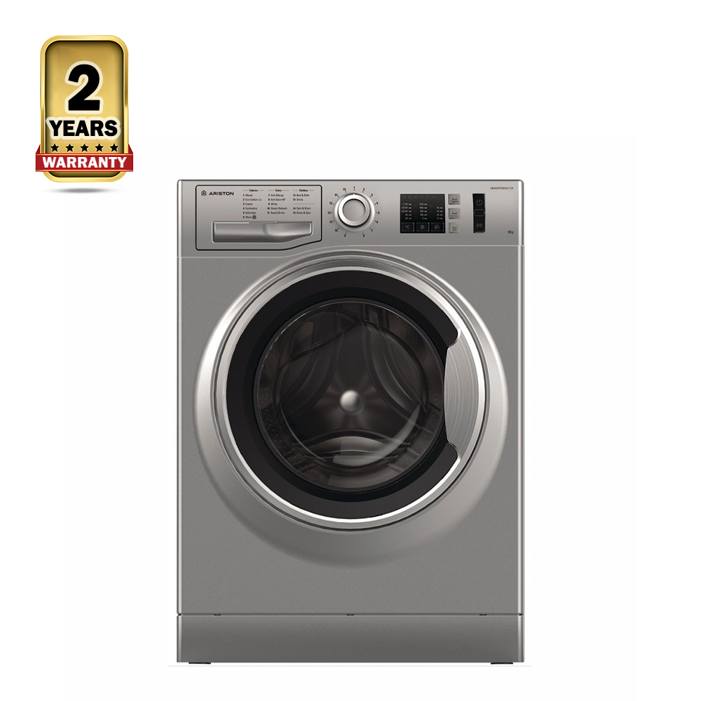 Ariston NM10 823 SS EX Front Loading Washing Machine - 8kg