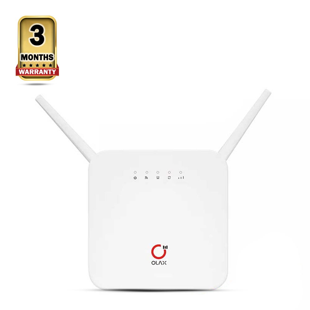 Olax AX6 Pro 4G Mini CPE Wifi Router - 4000mAh - White