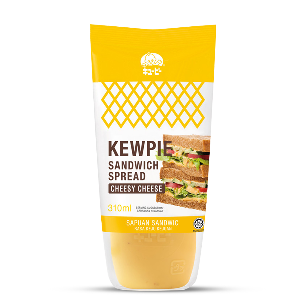 Kewpie Sandwich Spread Cheesy Cheese - 310ml