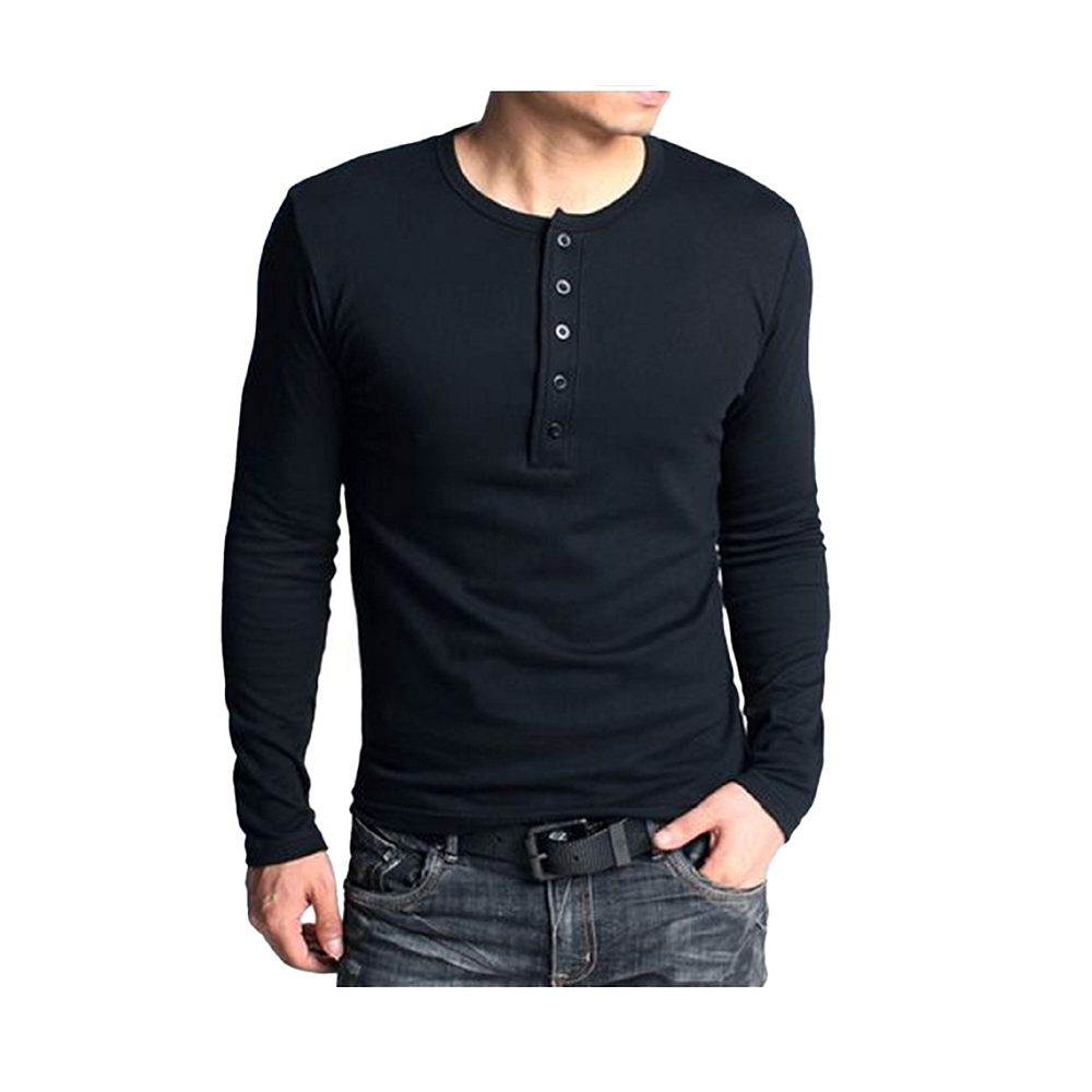 Cotton Casual Full Sleeve T-Shirt For Men - F-4