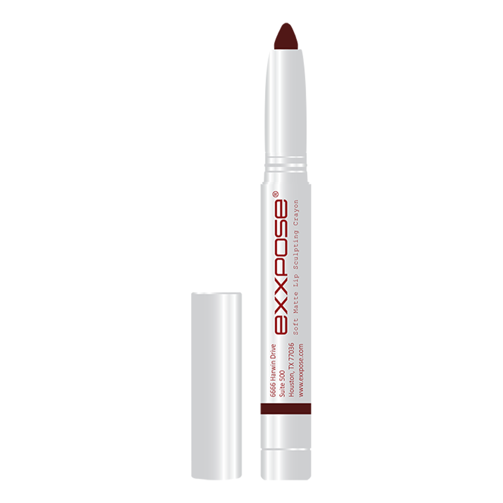 Soft Matte Lip Sculpting Crayon - Crushed Petals - 1.4gm - 00307