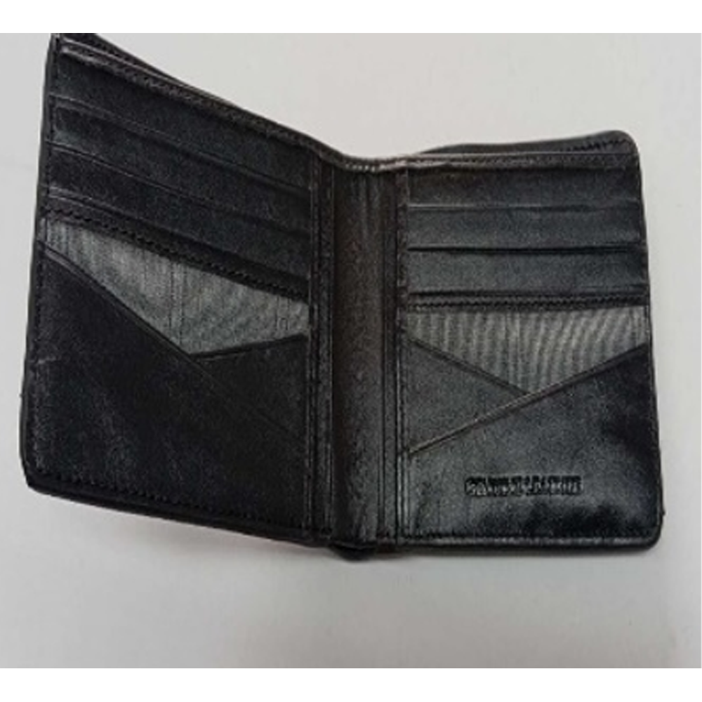 Leather Wallet for Men - Black