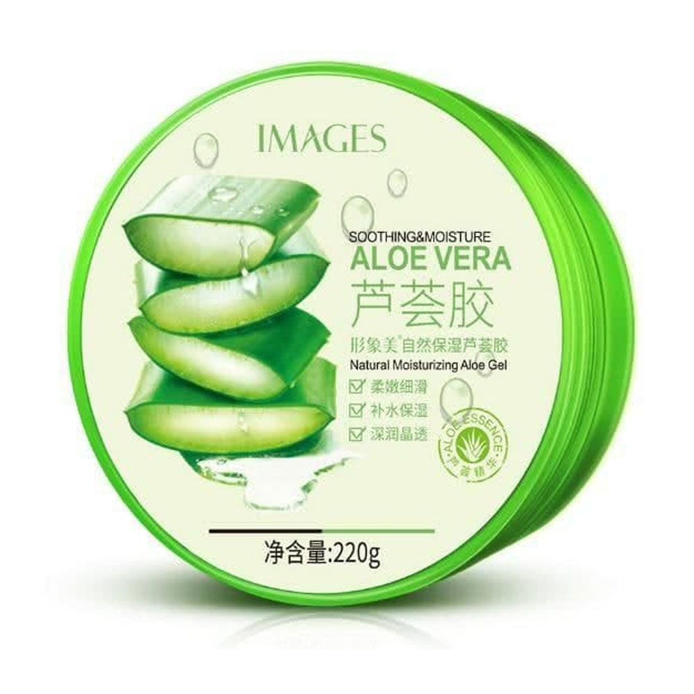 Images Aloe Vera Gel Soothing Gel - 220 gm