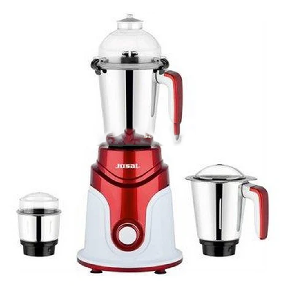 Jusal SAJ-1008 Royal Mixer 3 In 1 Grinder - 800W - Red and White