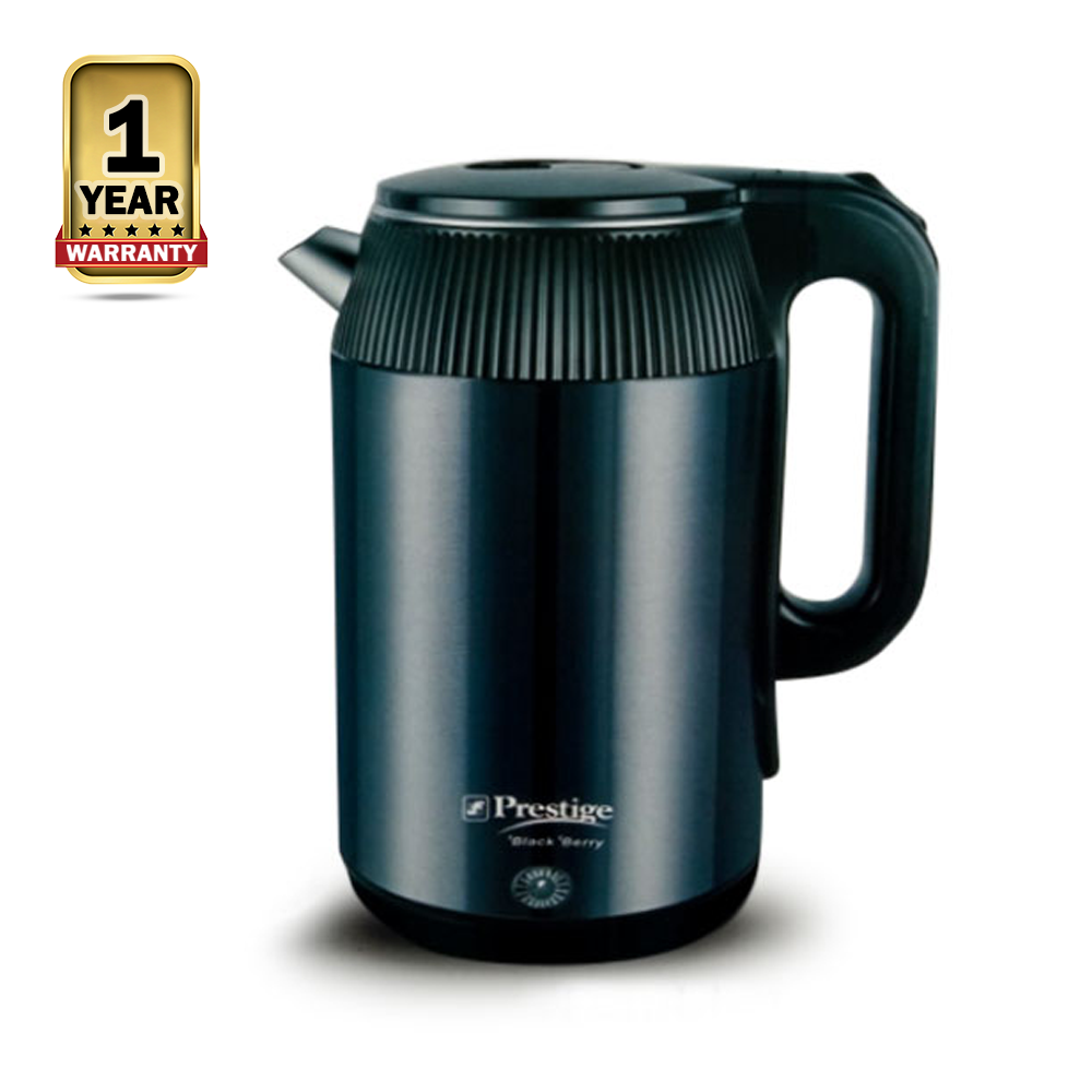 Prestige Stainless Steel Electric Kettle - 2.5L - Black