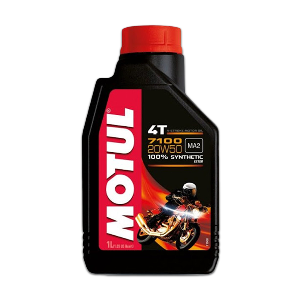 Motul 7100 20W50 synthetic motorcycle engine oil - 1L
