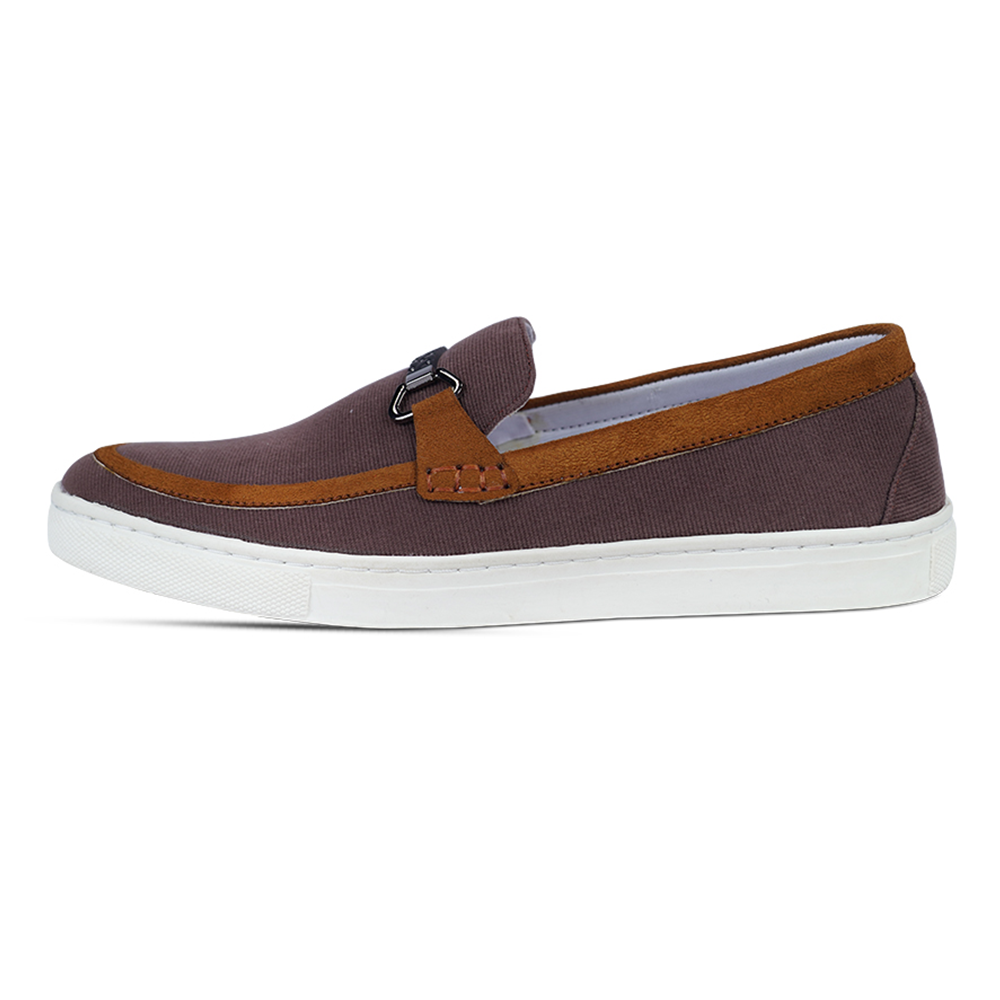 Cord Loafer for Men - Coffee