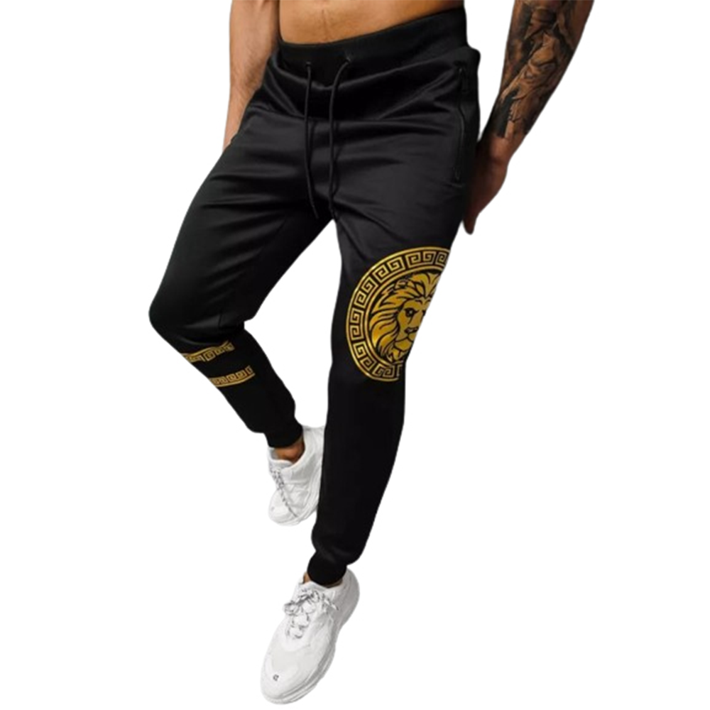 China Sweat Trousers For Men - Black - TJ-43