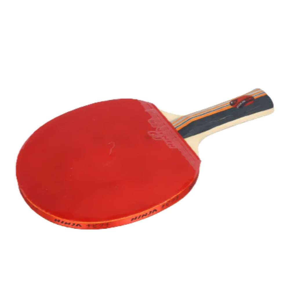 Ninja Wooden Table Tennis Single Bat - Red - 282351318