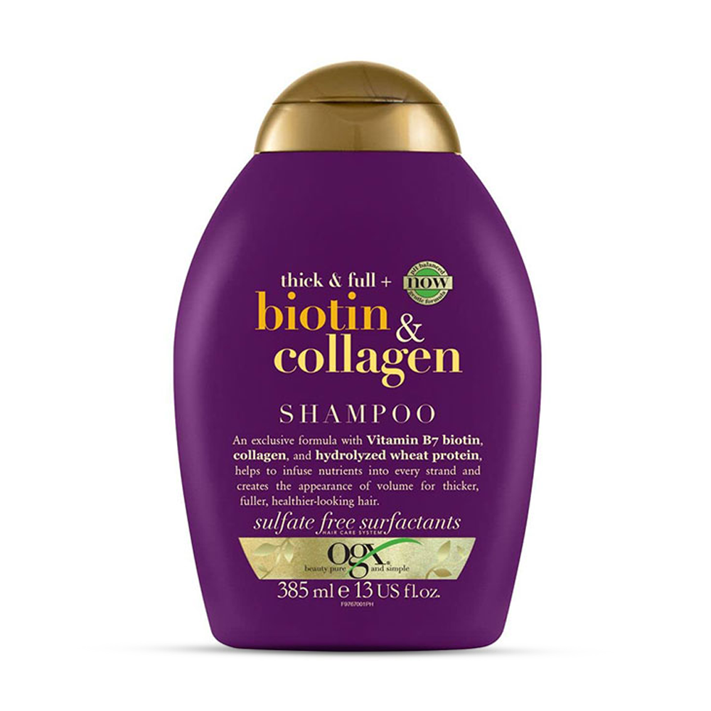 OGX Thick And Full Biotin And Collagen Shampoo - 385ml