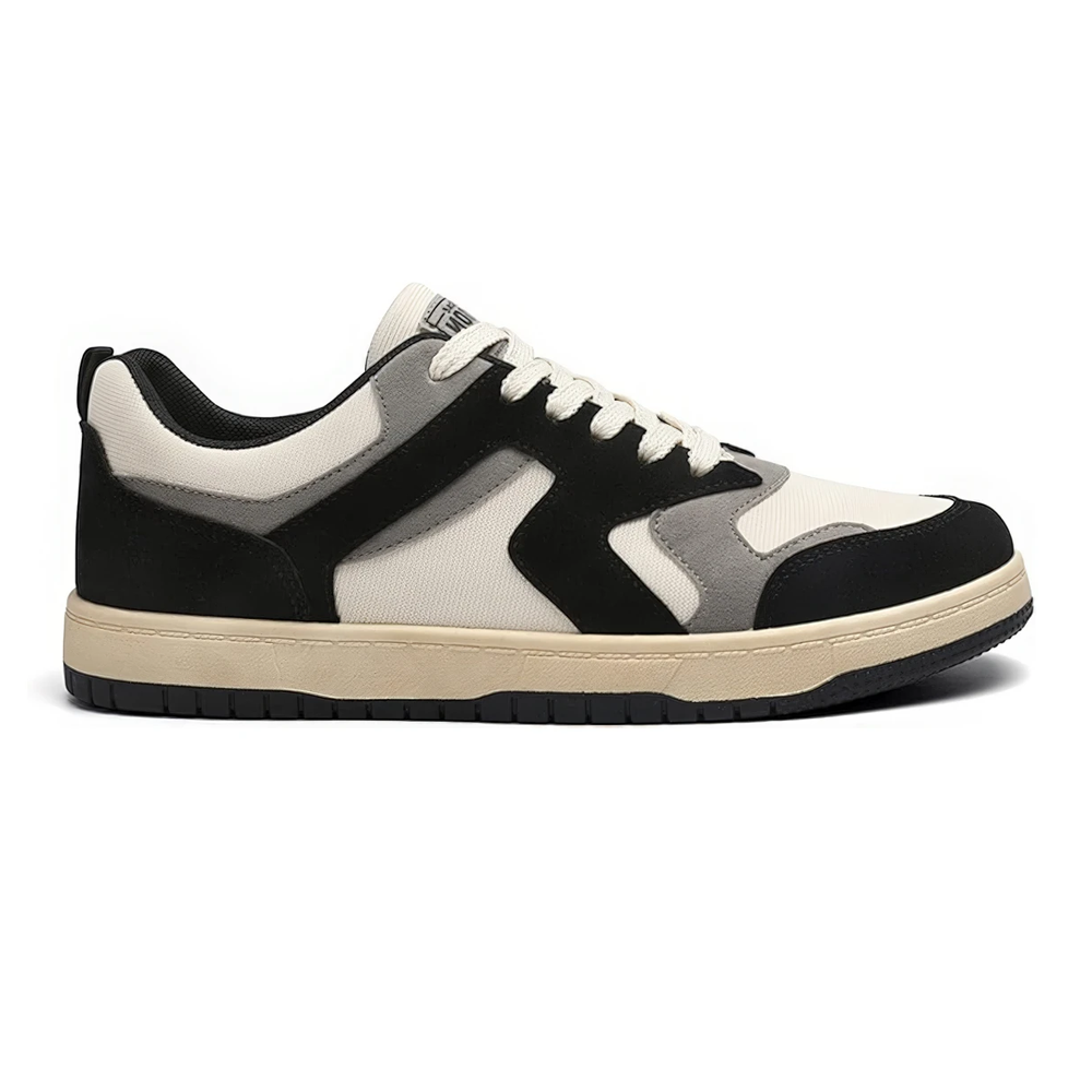 Retro Canvas Casual Sneakers For Men - Black - CH-001