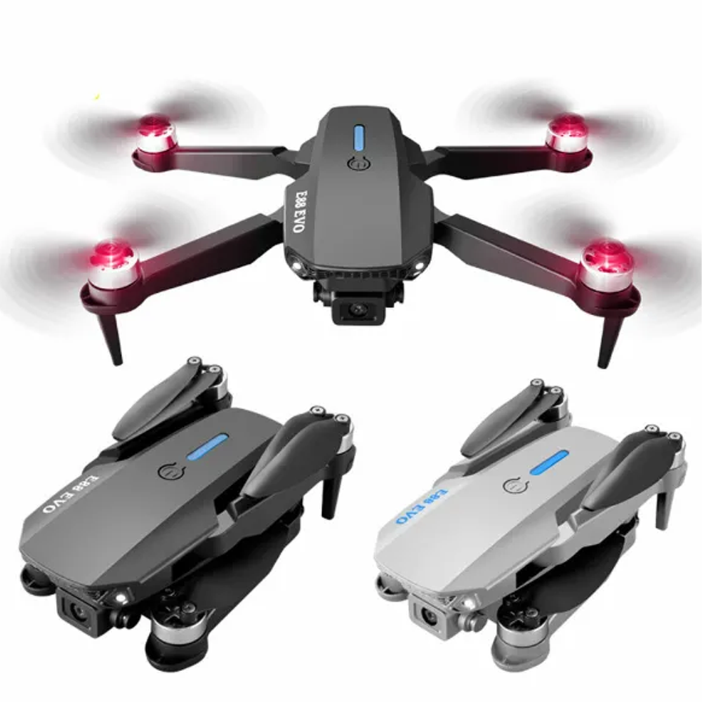 E88 PRO Brushless Motor RC 8K Dual Camera Drone