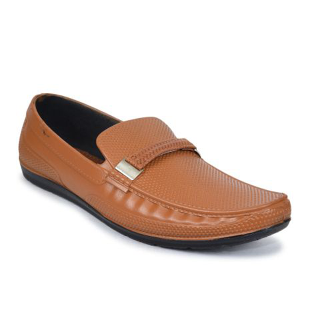 Ajanta Imperio PVC Casual Shoe For Men - Tan - PG 440