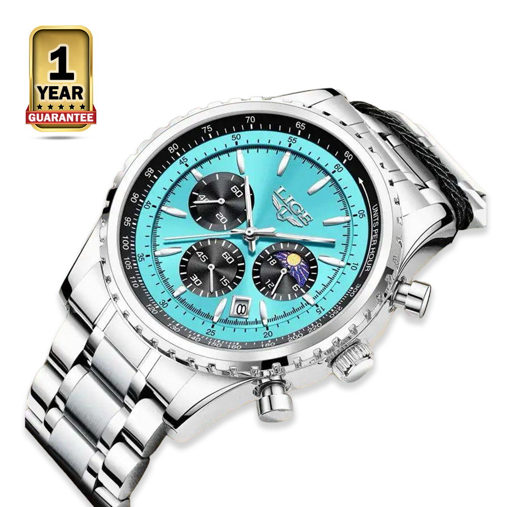 Lige hot sale watch blue