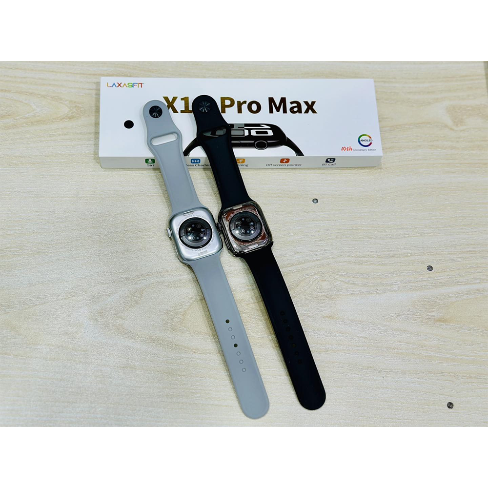 X10 Pro Max 1.91” Amoled Display Smartwatch