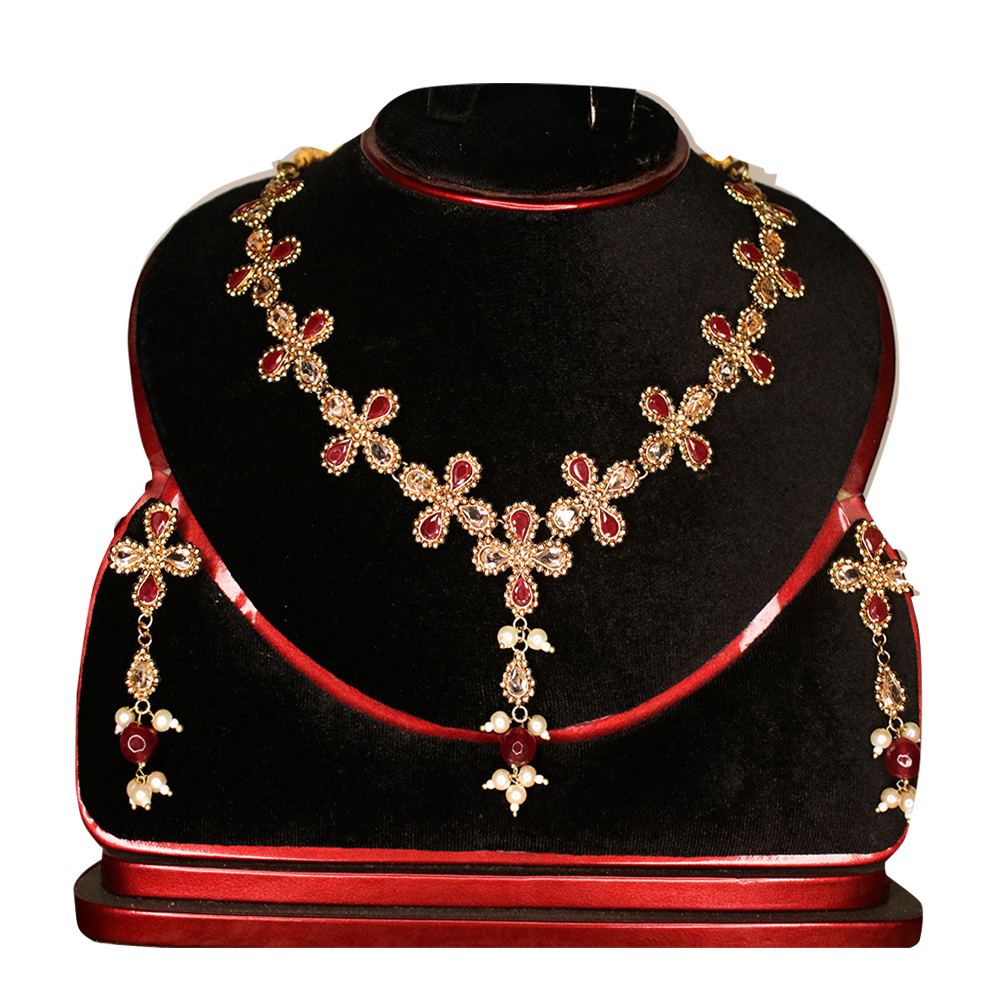 Alloy Necklace Set for Women - N38 - Multicolor