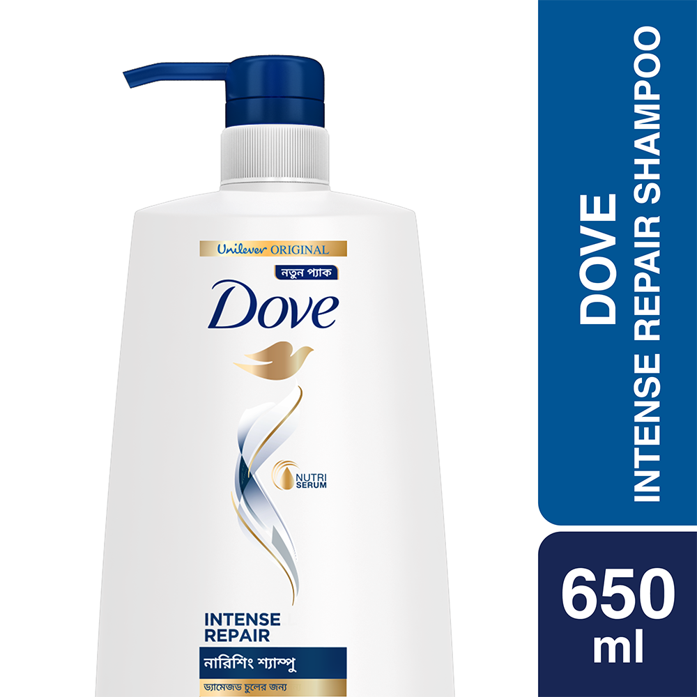 Dove Intense Repair Shampoo - 650ml