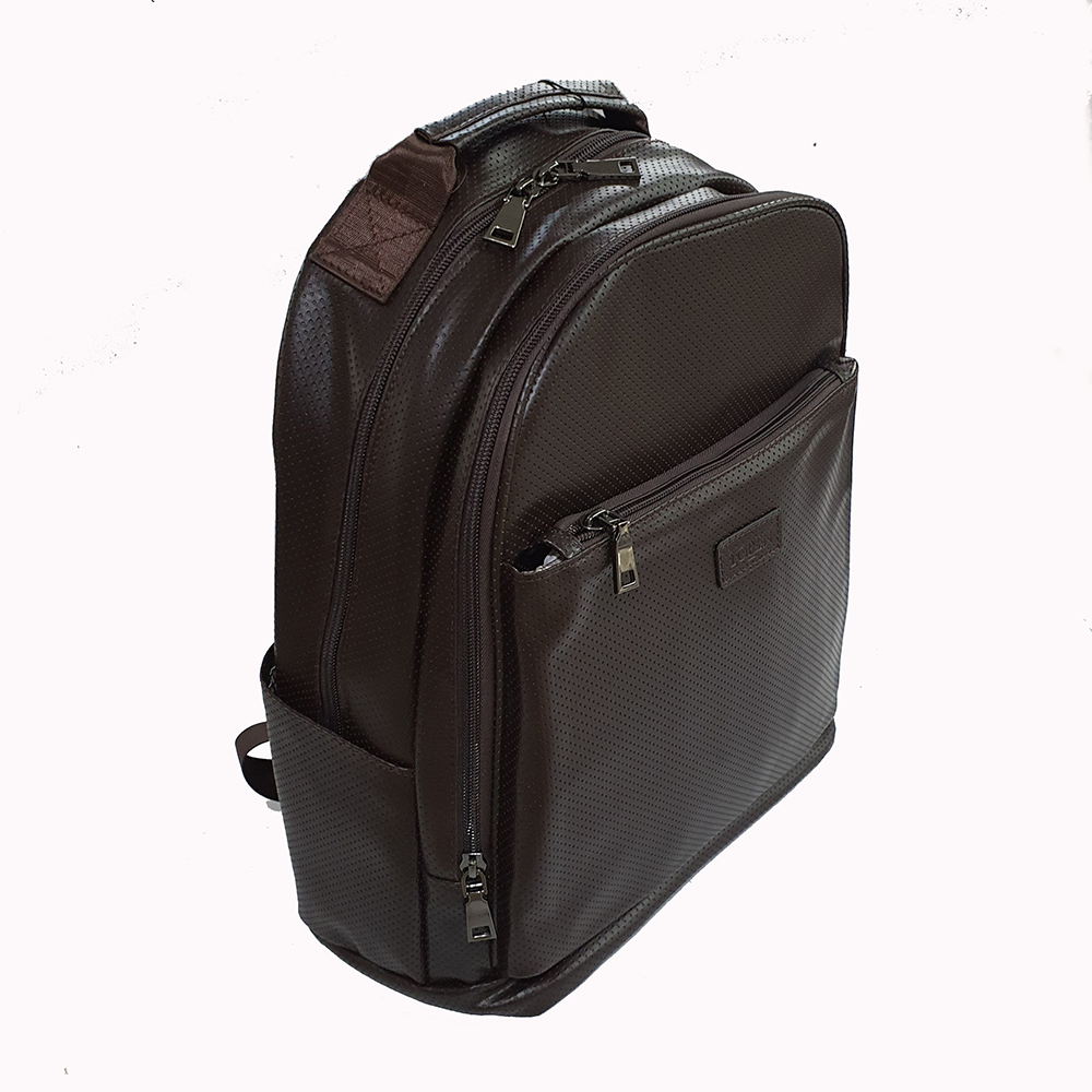 Artificial Leather Antonio Backpack - Chocolate